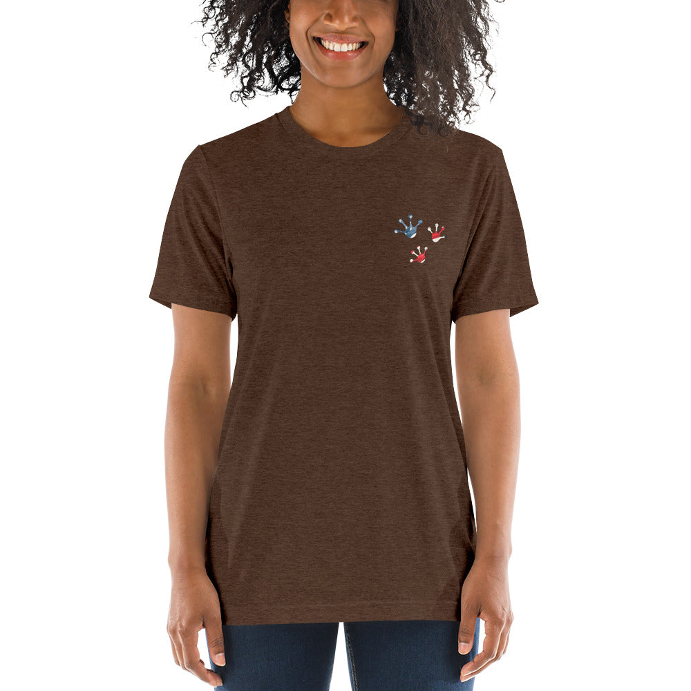 American Frog in Brown Short Sleeve T-Shirt