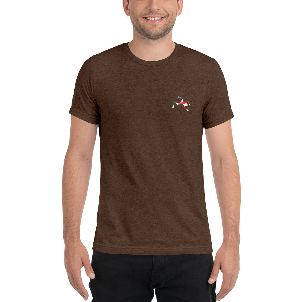 American Frog in Brown Short Sleeve T-Shirt