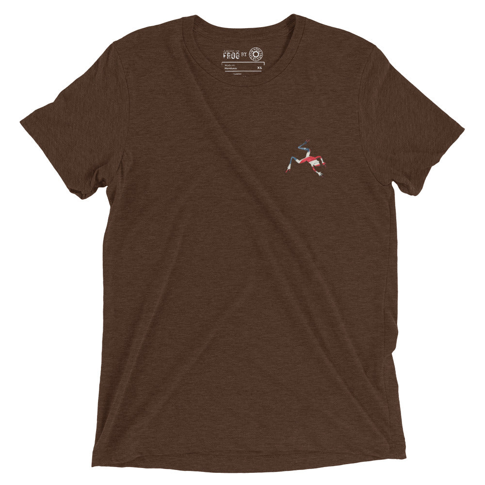 American Frog in Brown Short Sleeve T-Shirt