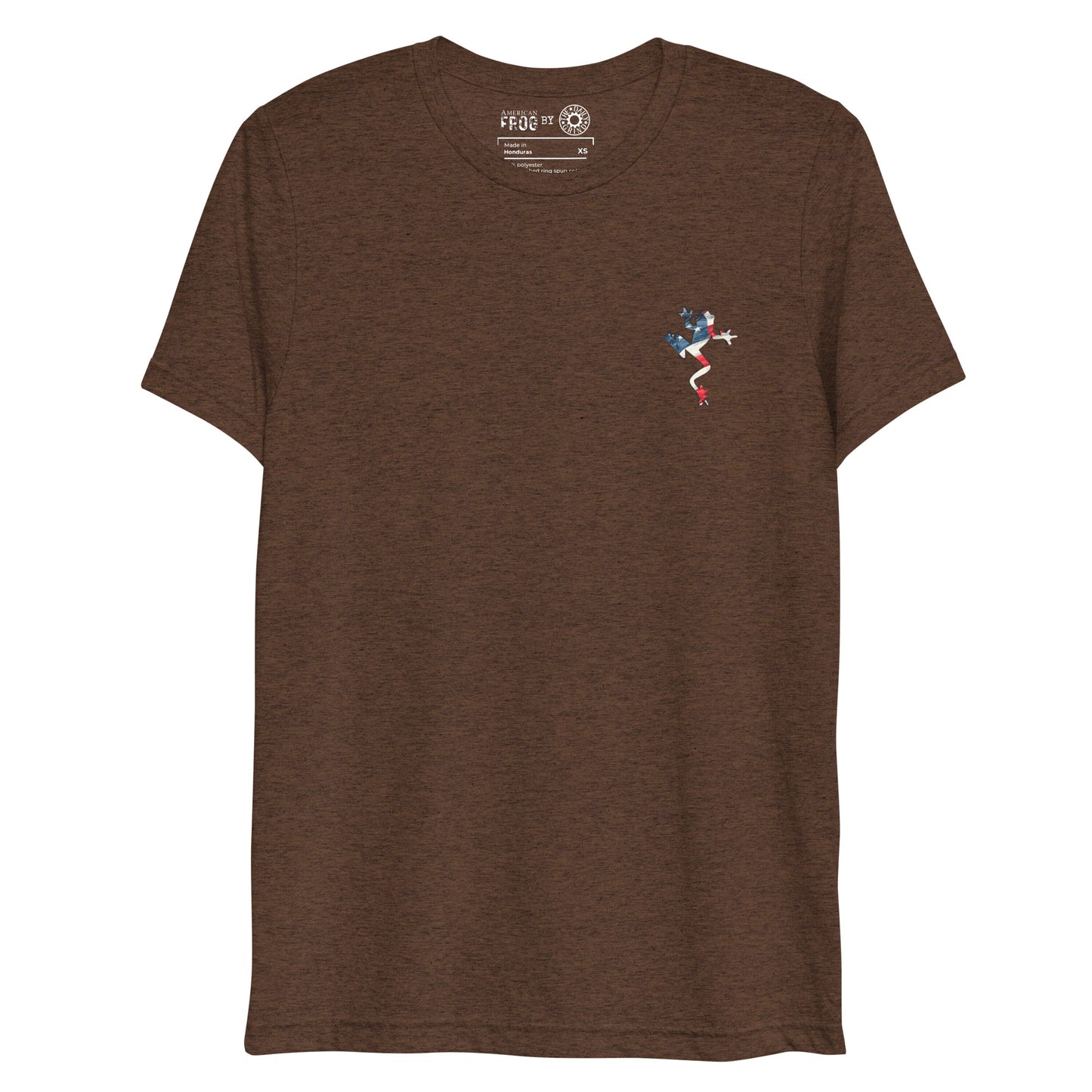 American Frog in Brown Short Sleeve T-Shirt