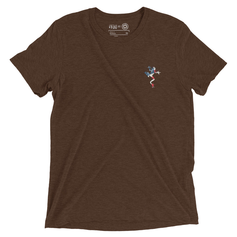 American Frog in Brown Short Sleeve T-Shirt