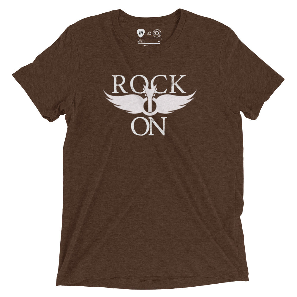 Rock On Guitar Wings Short Sleeve T-Shirt