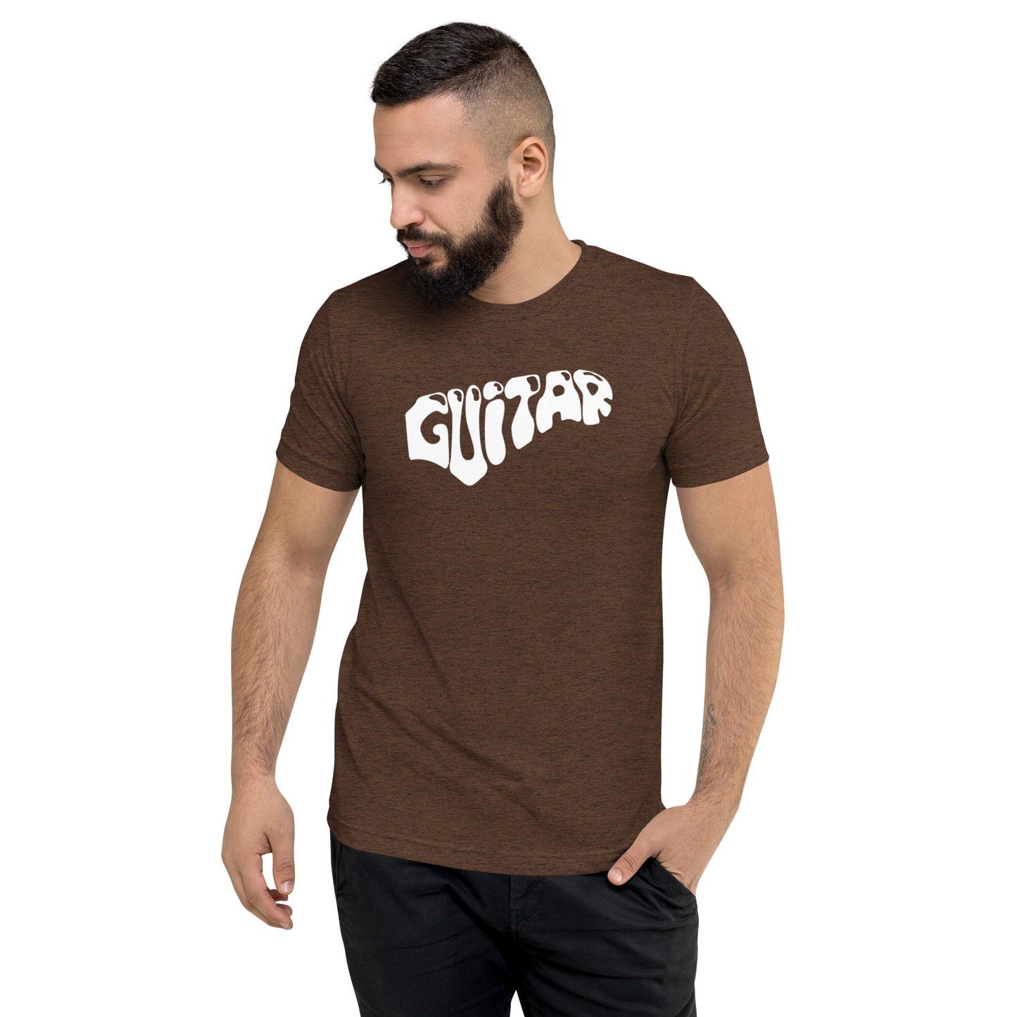 Guitar Word Short Sleeve T-Shirt