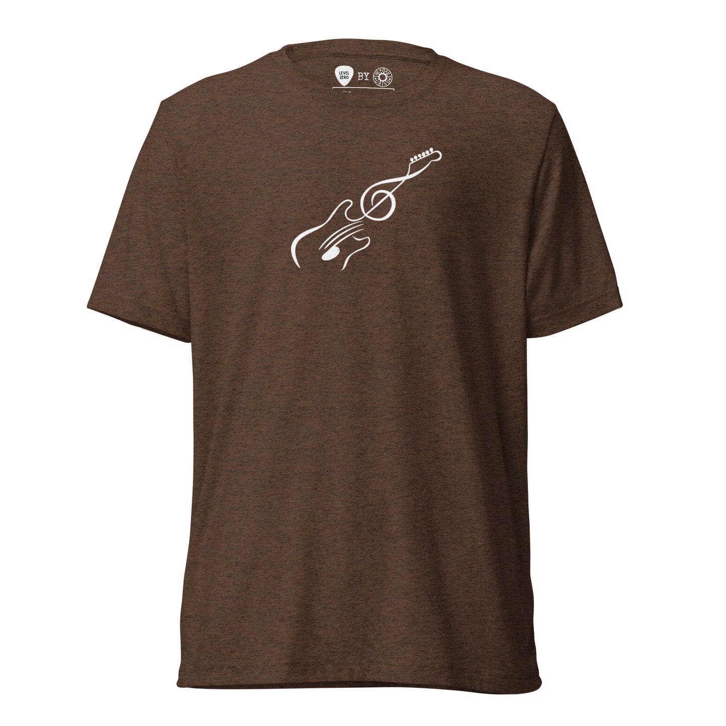 Music Note Electric Guitar Short Sleeve T-Shirt