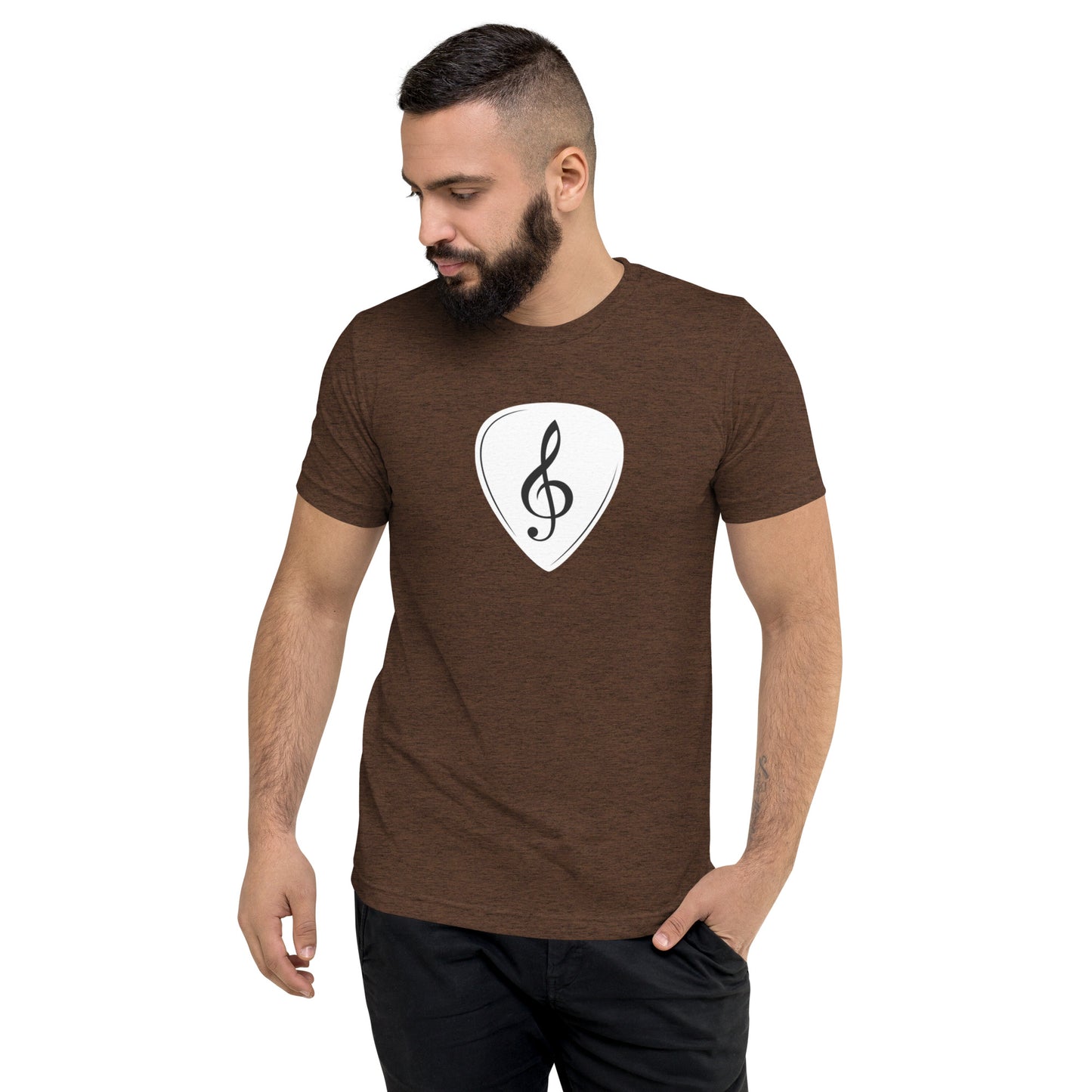 Guitar Pick Music Note Short Sleeve T-Shirt