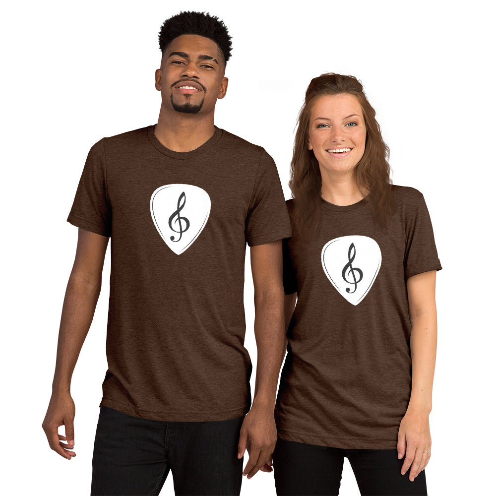 Guitar Pick Music Note Short Sleeve T-Shirt