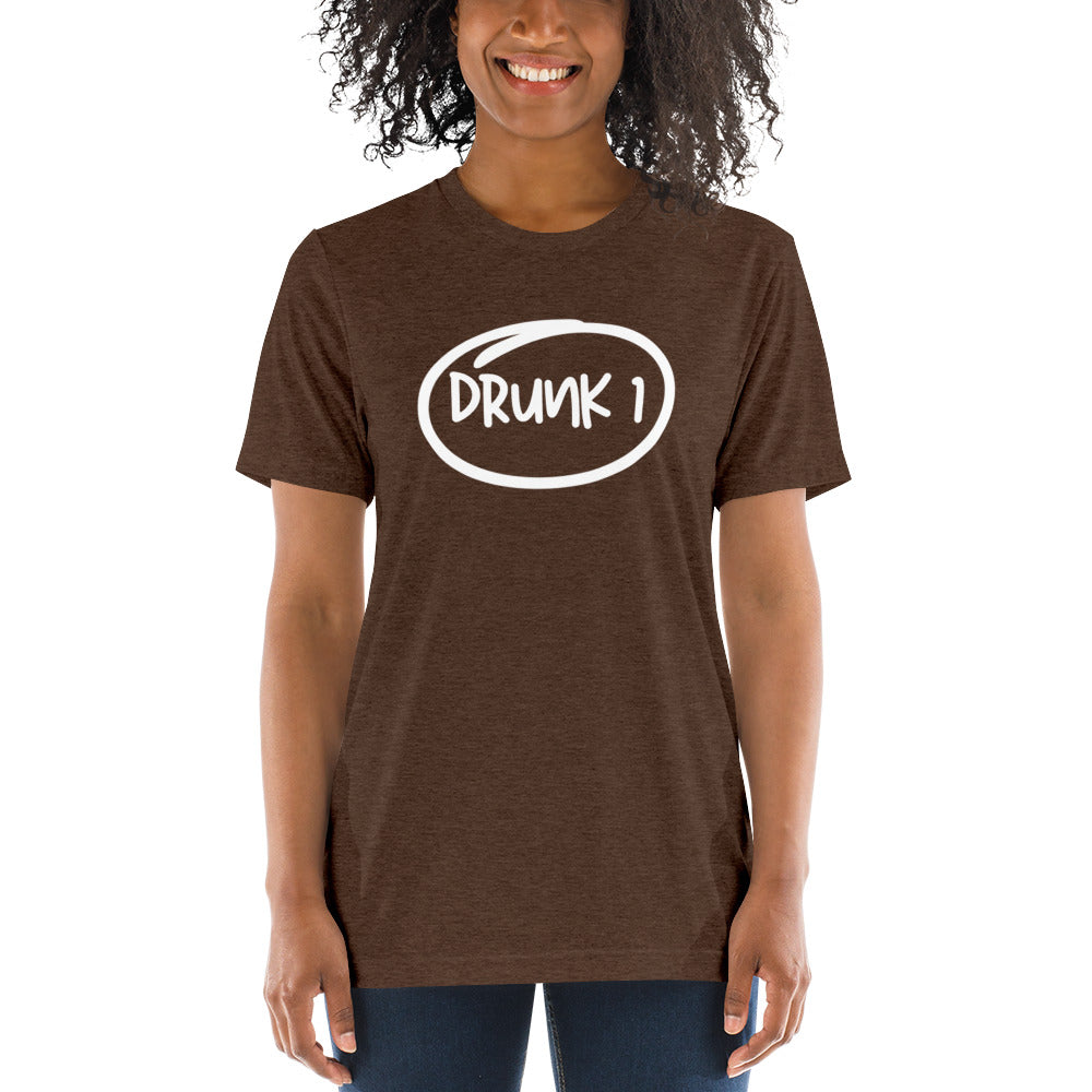 Drunk 1 Short Sleeve T-Shirt