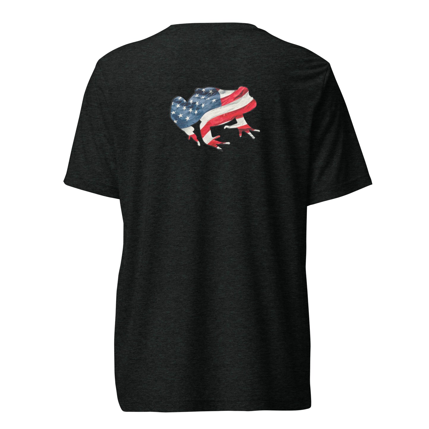 American Frog in Black Short Sleeve T-Shirt