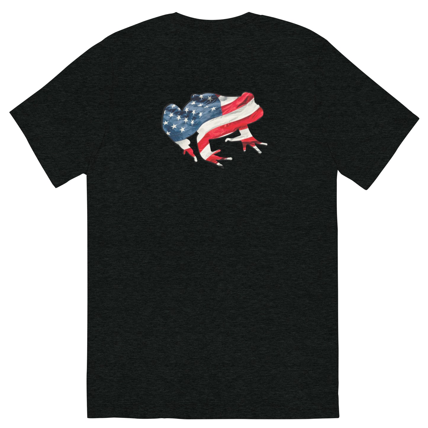 American Frog in Black Short Sleeve T-Shirt