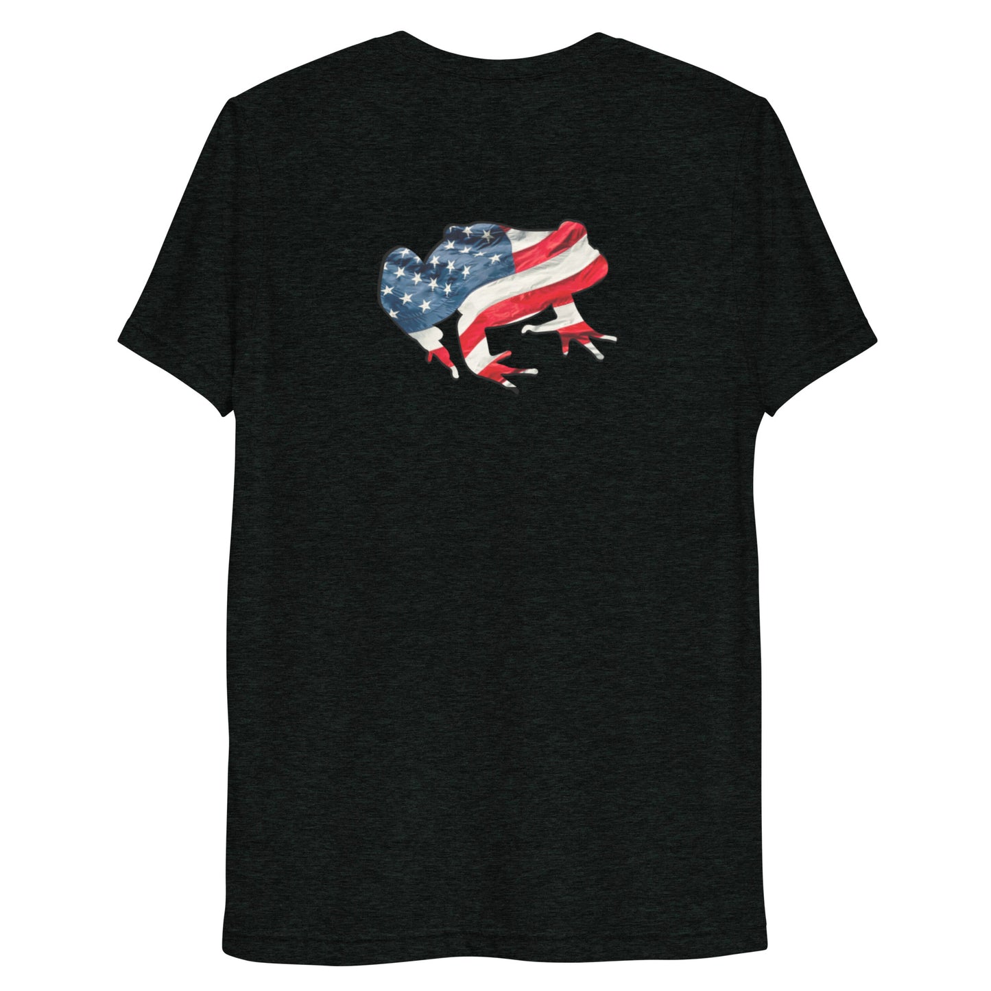 American Frog in Black Short Sleeve T-Shirt