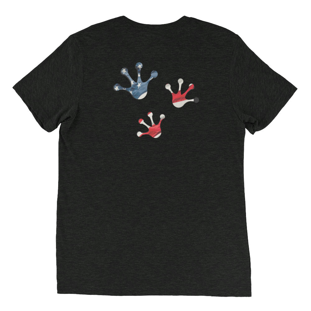 American Frog in Black Short Sleeve T-Shirt