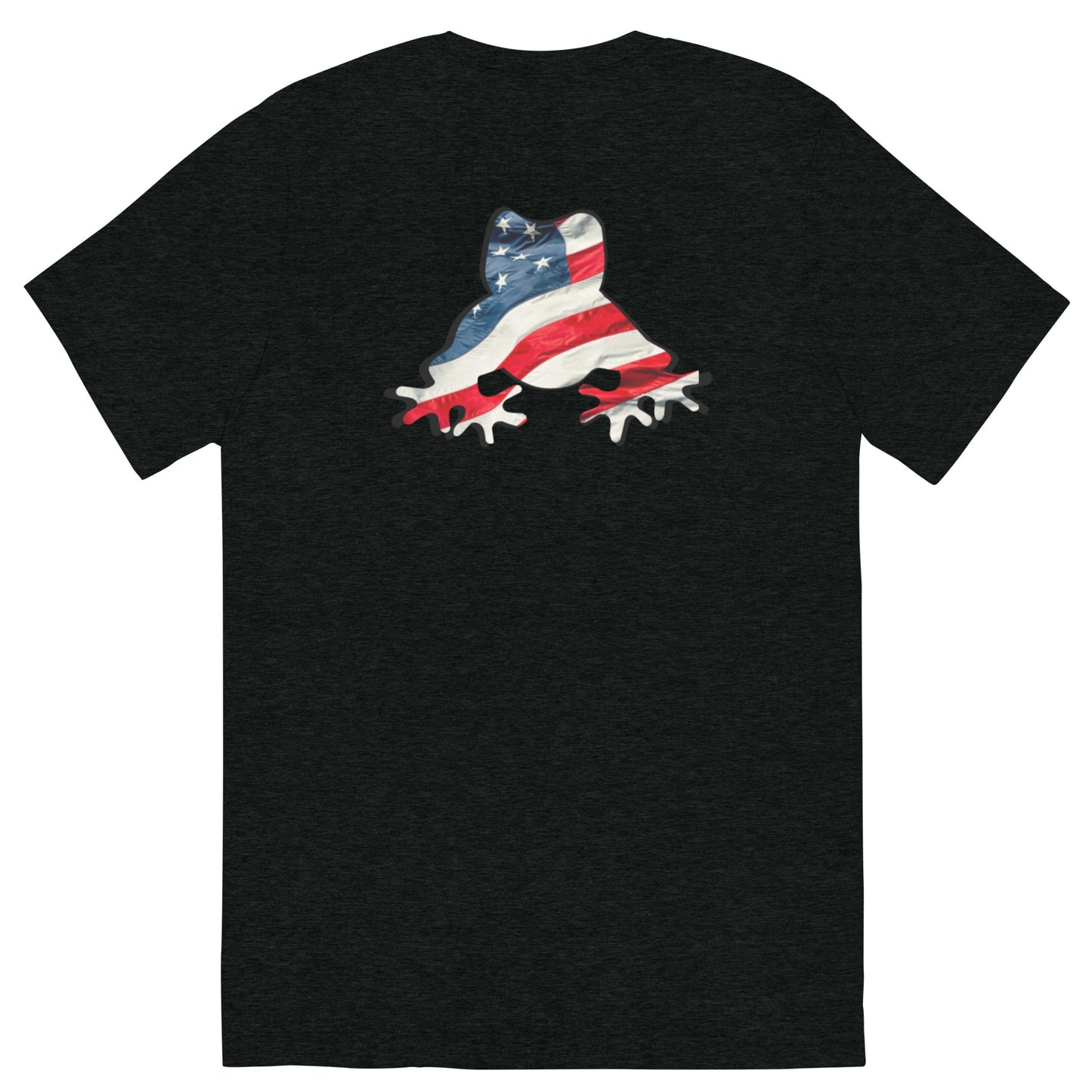 American Frog in Black Short Sleeve T-Shirt