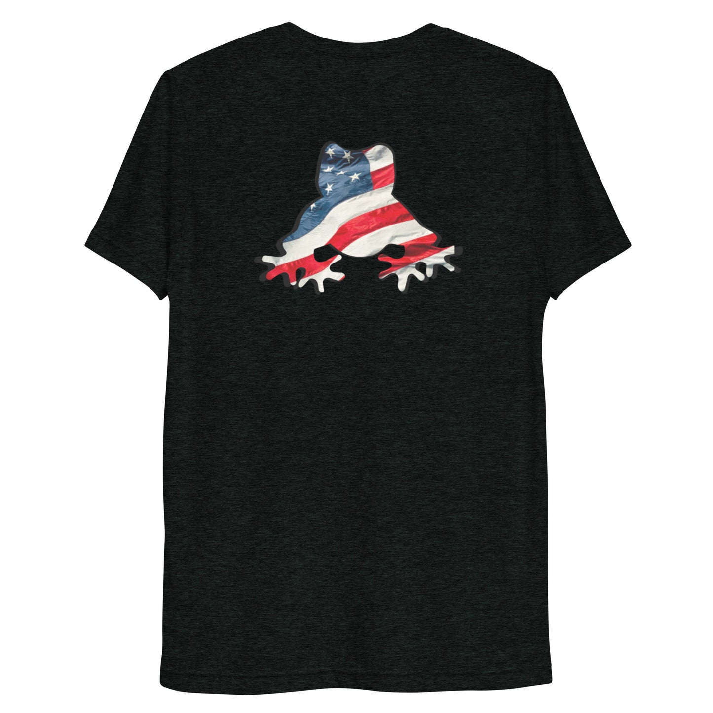 American Frog in Black Short Sleeve T-Shirt