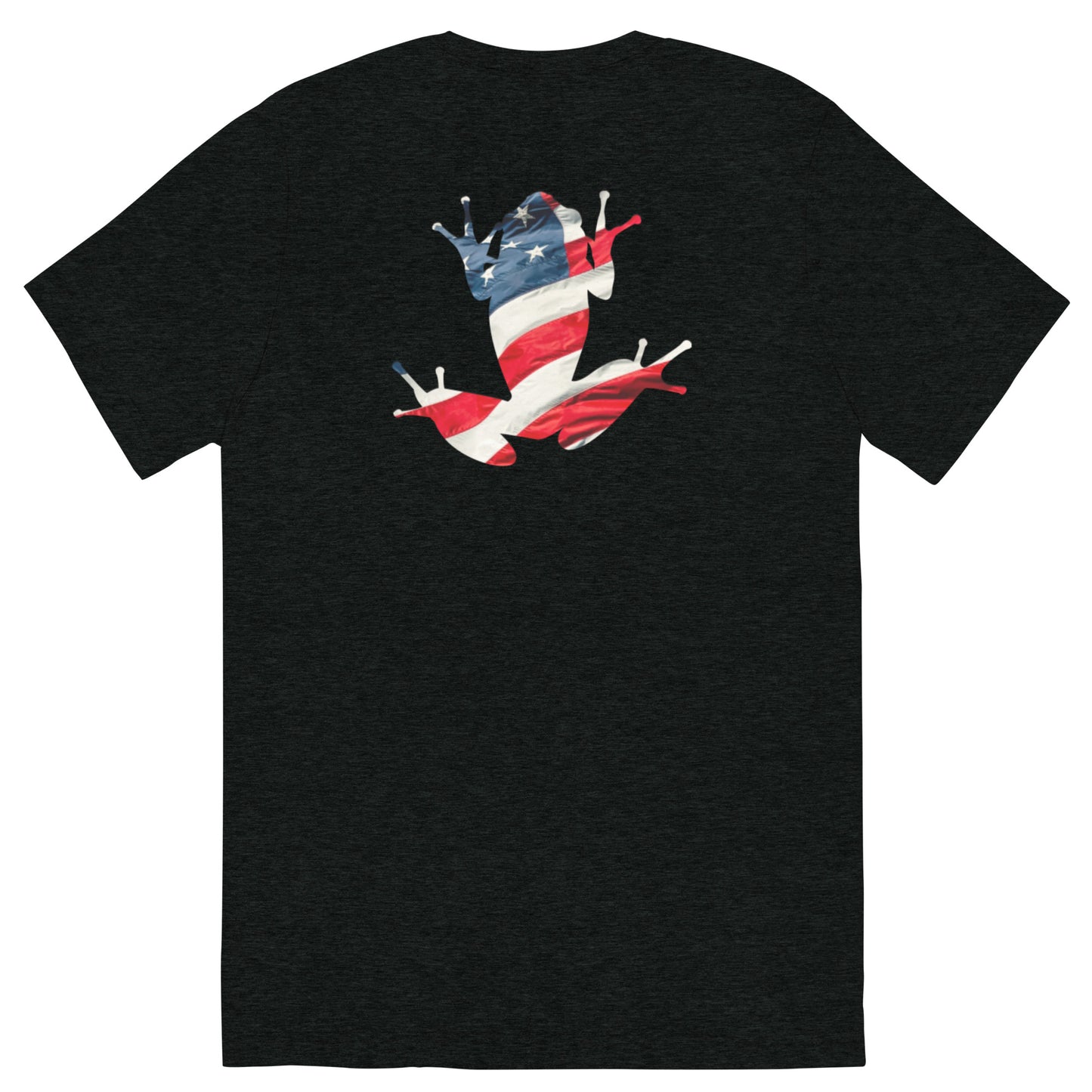 American Frog in Black Short Sleeve T-Shirt