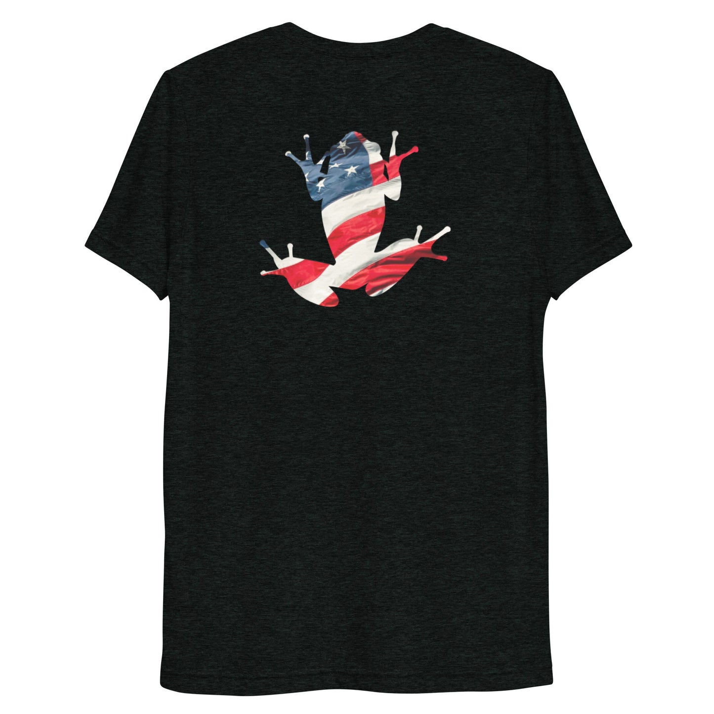 American Frog in Black Short Sleeve T-Shirt