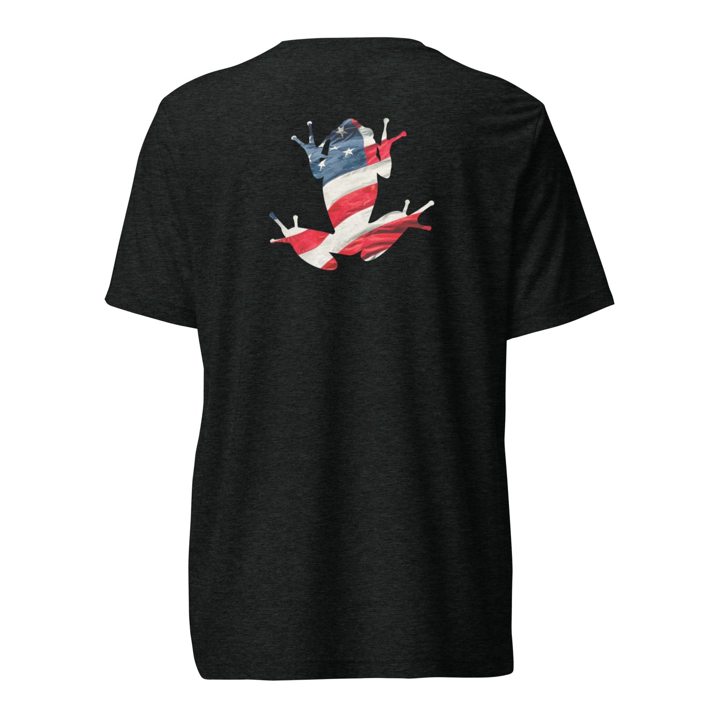 American Frog in Black Short Sleeve T-Shirt