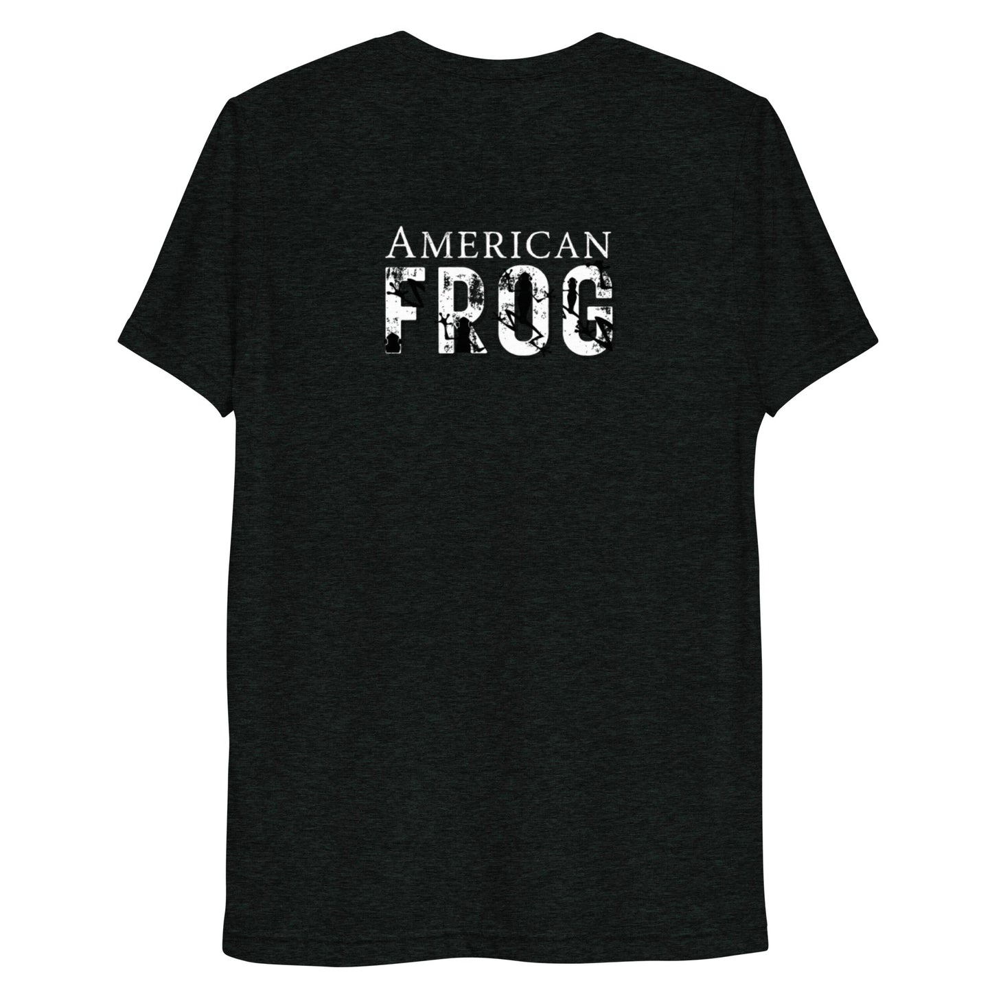 American Frog in Black Short Sleeve T-Shirt