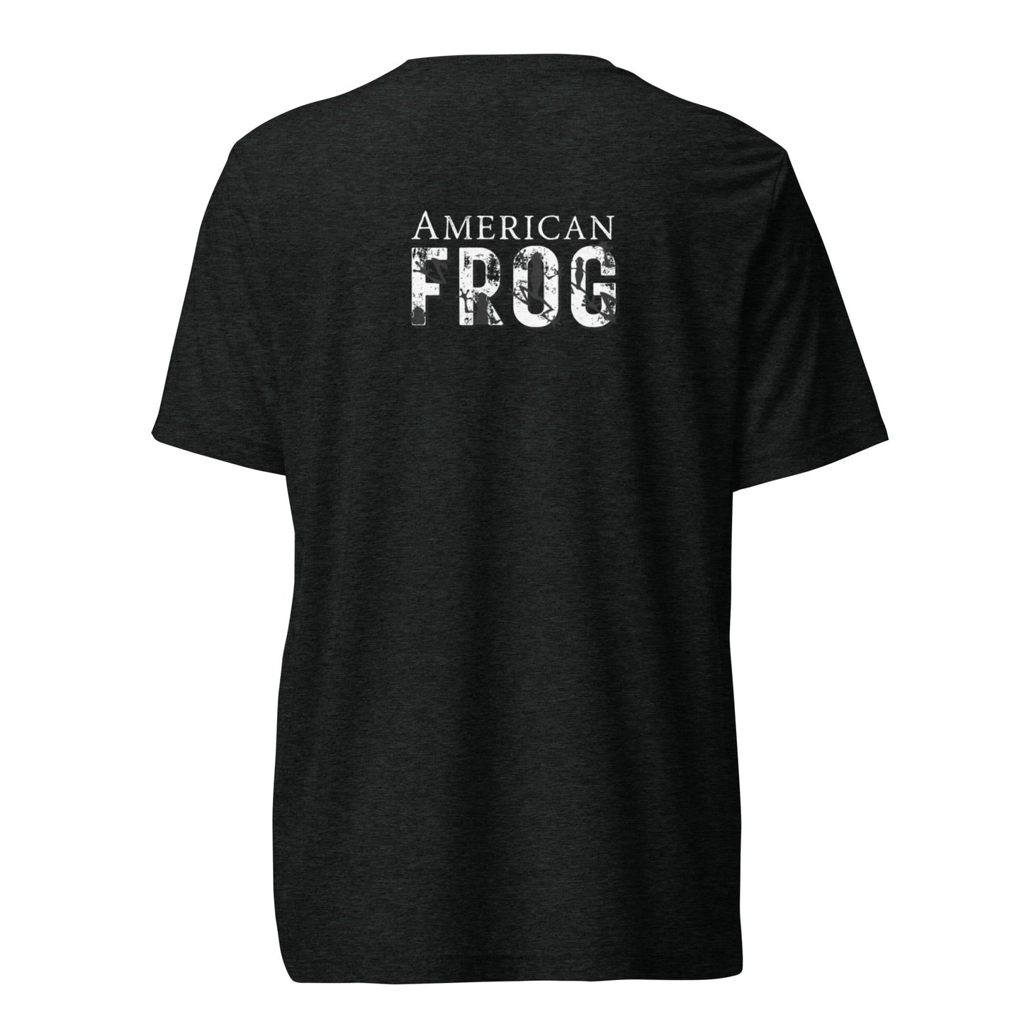 American Frog in Black Short Sleeve T-Shirt