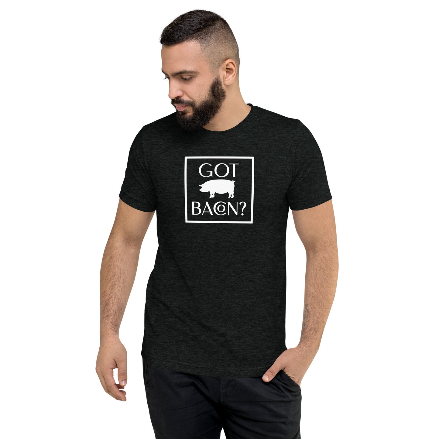 Got Bacon Squared Short Sleeve T-Shirt