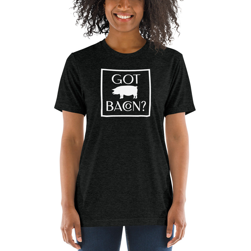 Got Bacon Squared Short Sleeve T-Shirt