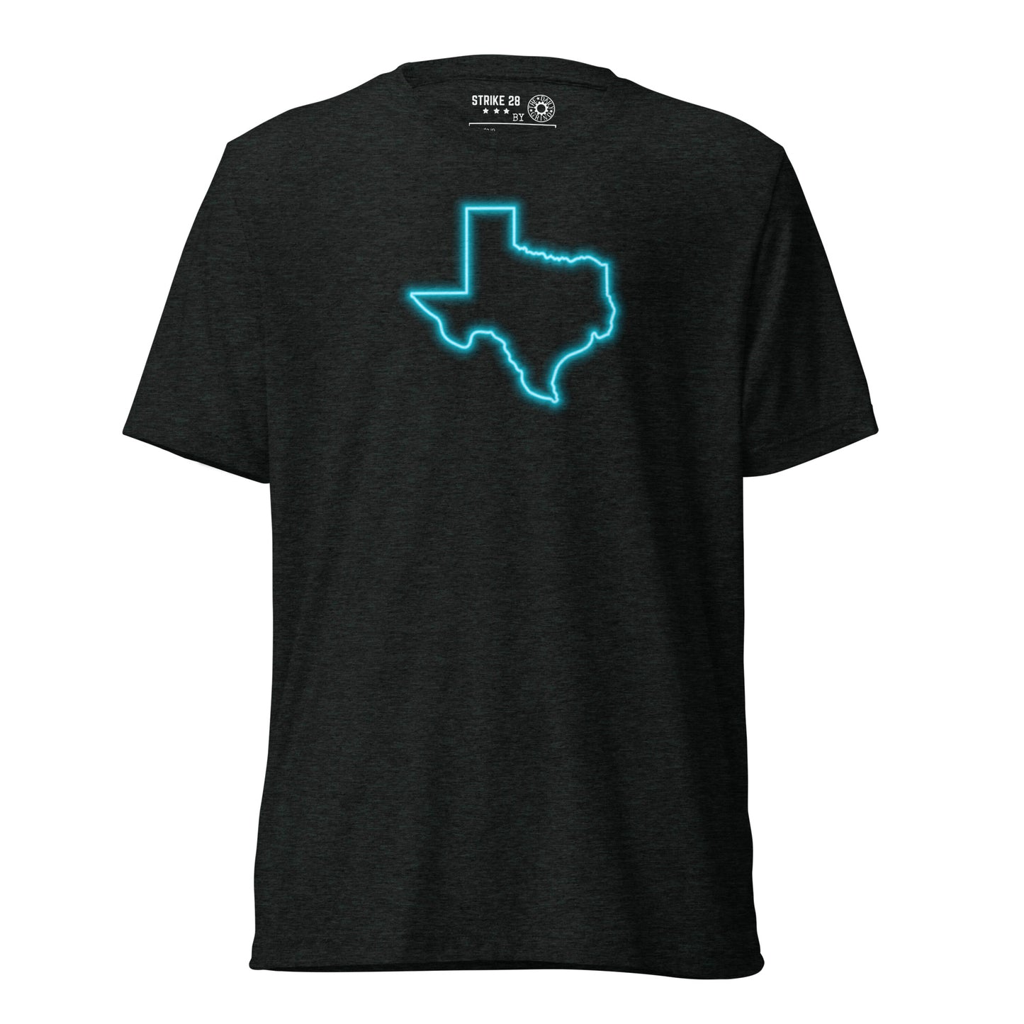 Neon Blue Texas Short Sleeve T-Shirt