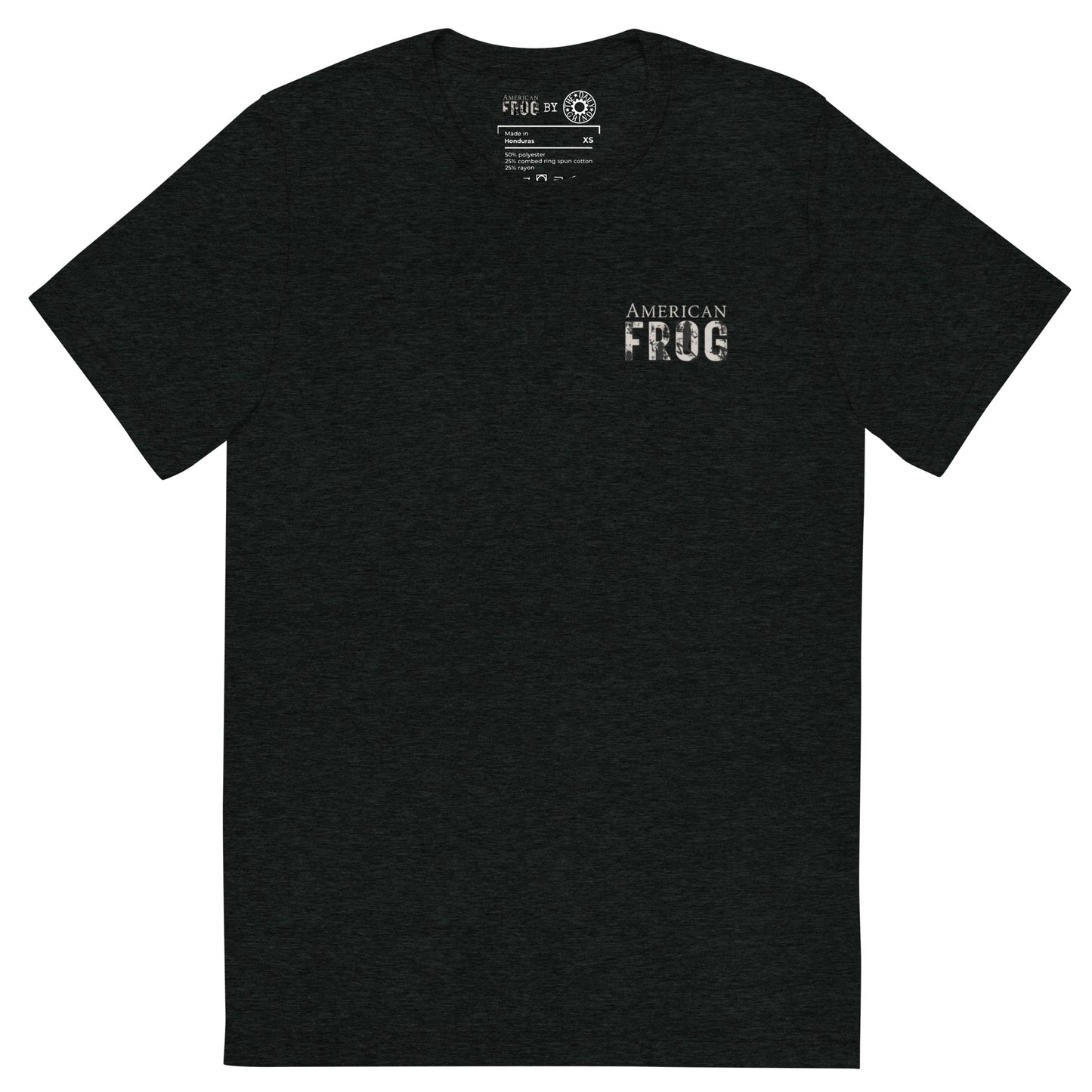 American Frog in Black Short Sleeve T-Shirt