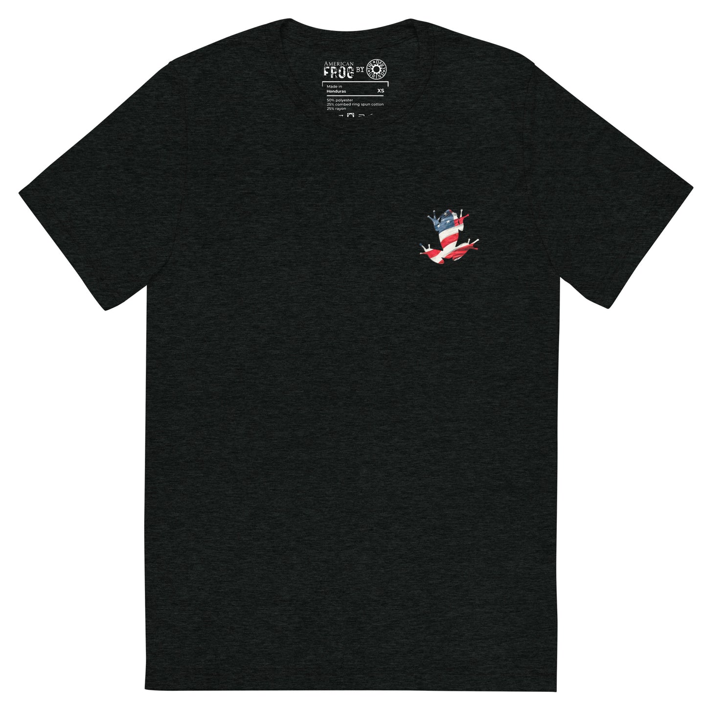 American Frog in Black Short Sleeve T-Shirt