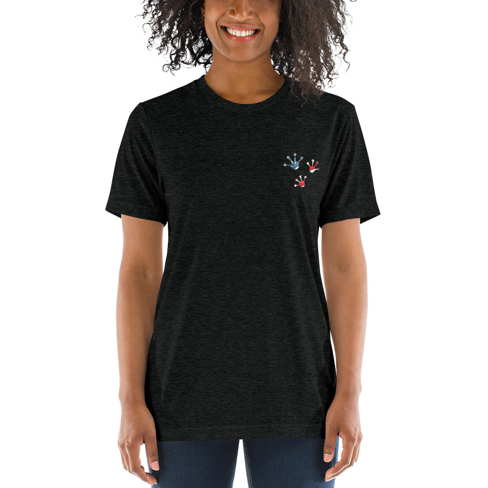 American Frog in Black Short Sleeve T-Shirt