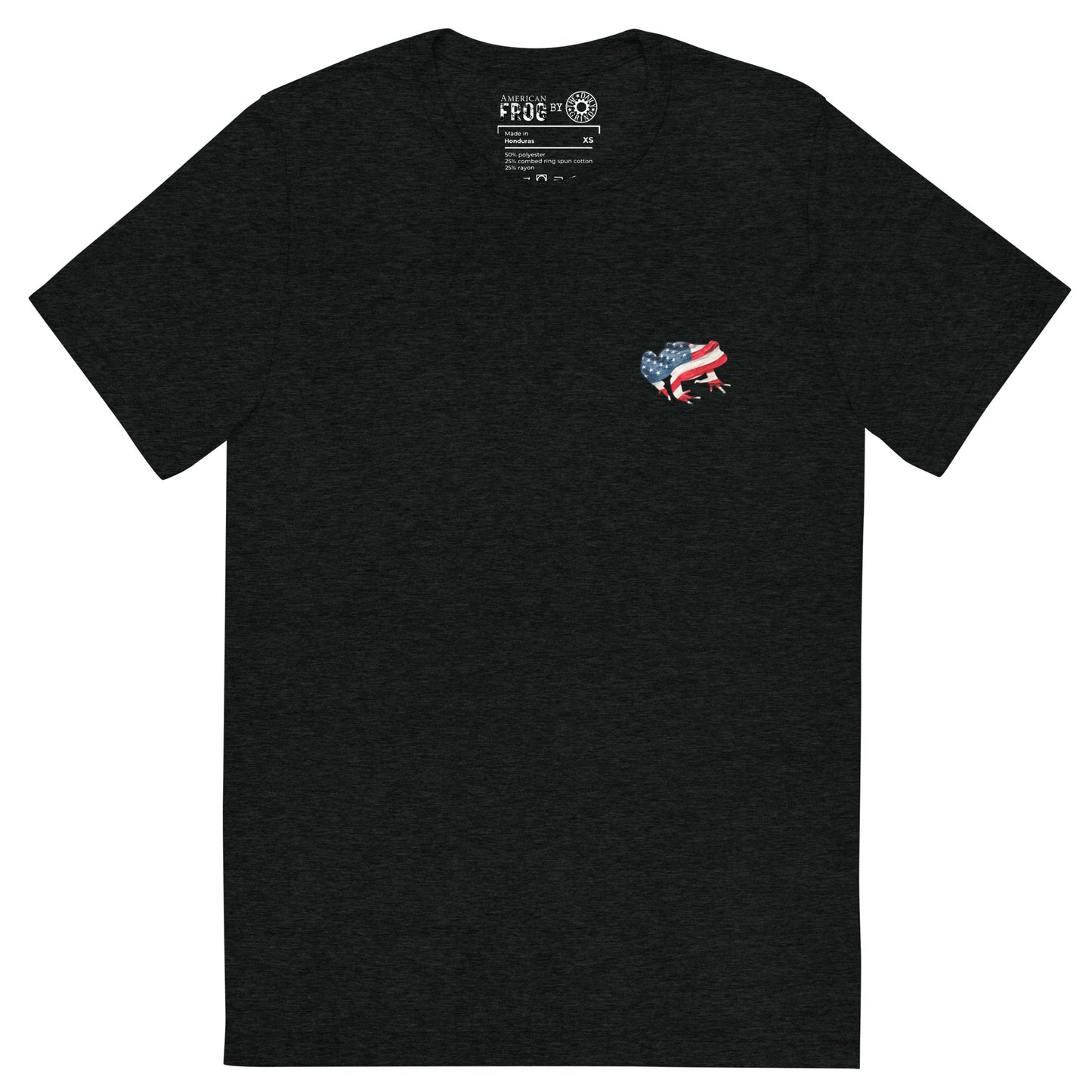 American Frog in Black Short Sleeve T-Shirt