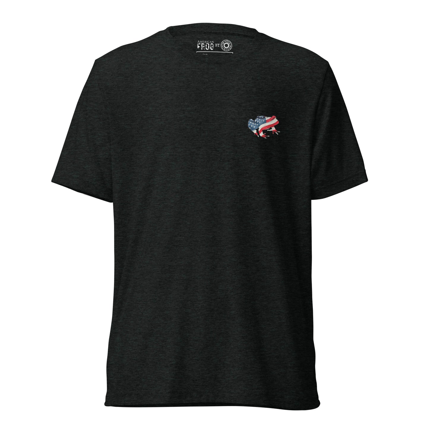 American Frog in Black Short Sleeve T-Shirt