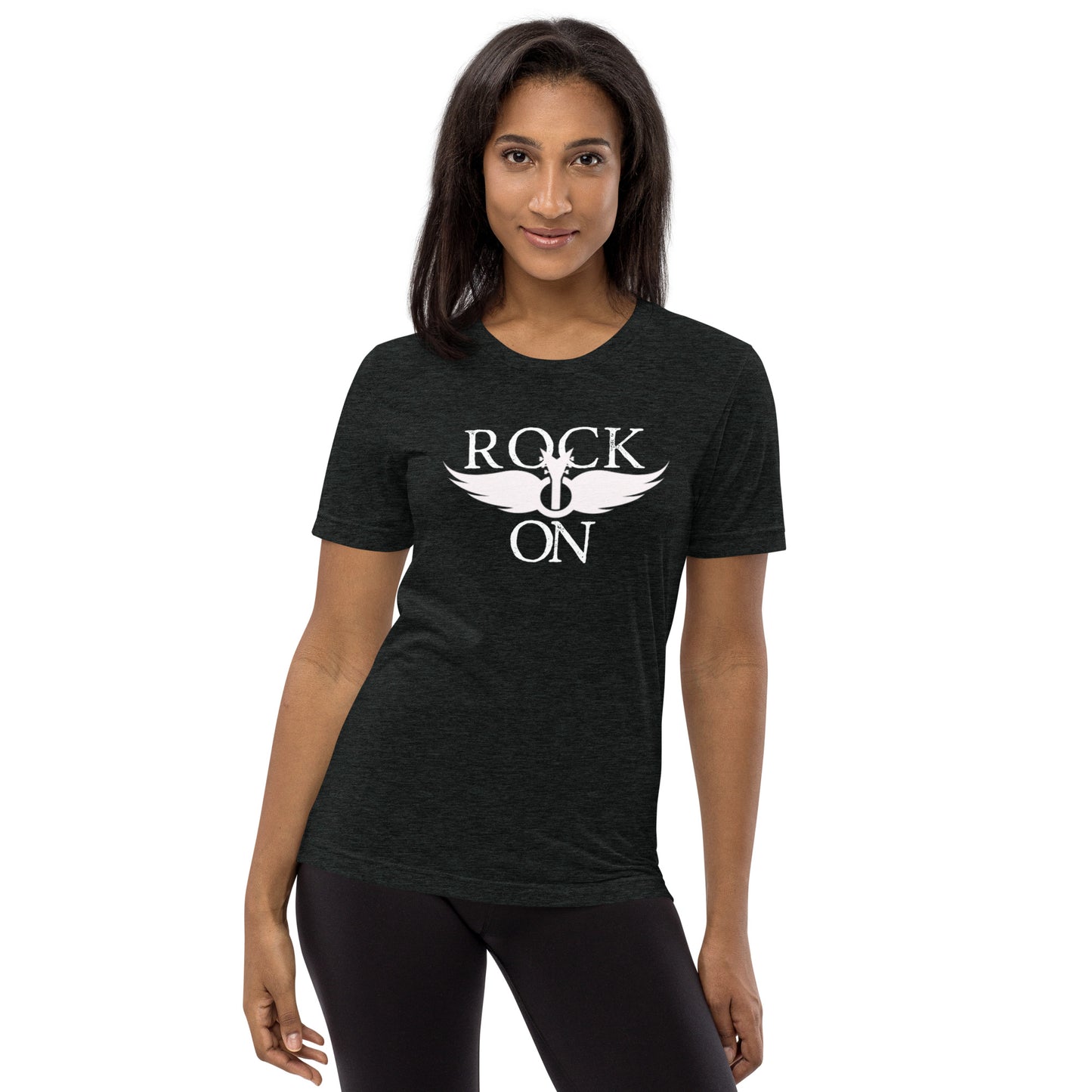 Rock On Guitar Wings Short Sleeve T-Shirt