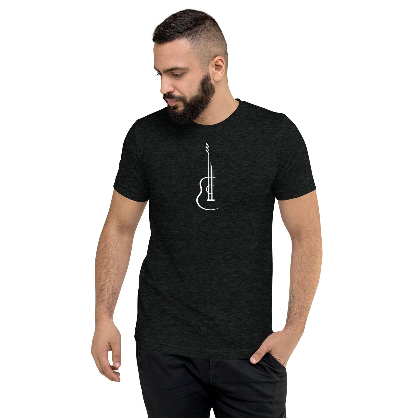 Guitar Music Note Short Sleeve T-Shirt