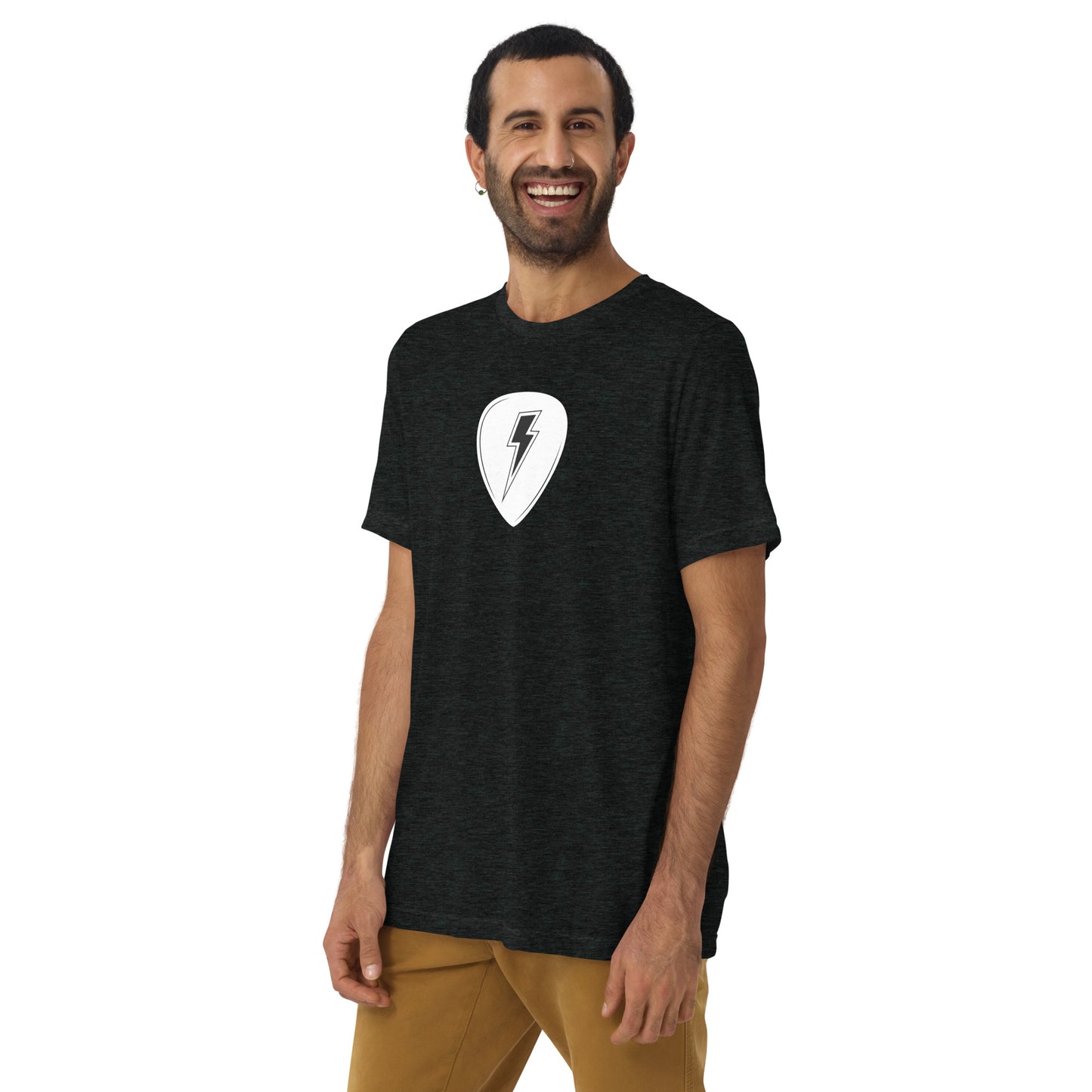 Lightning Guitar Pick Short Sleeve T-Shirt