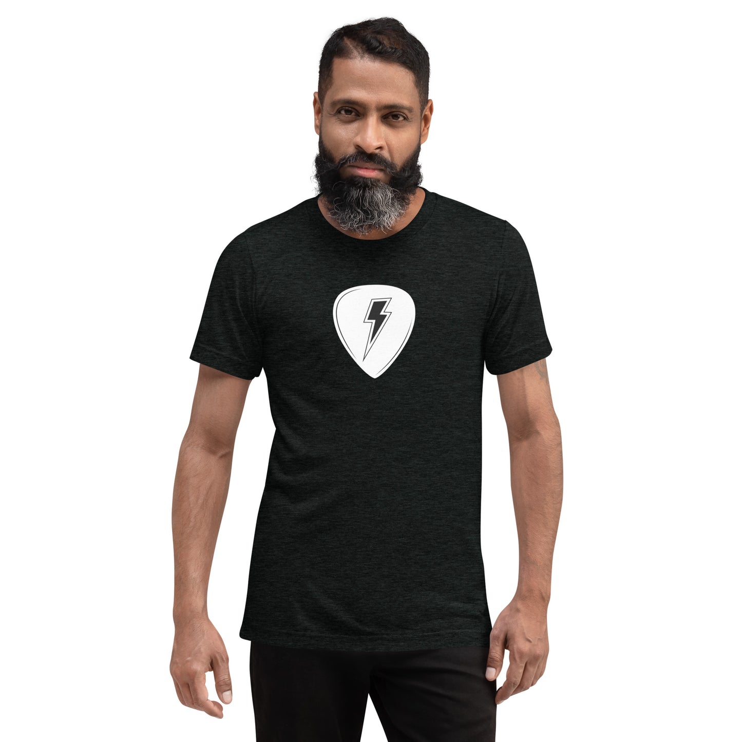 Lightning Guitar Pick Short Sleeve T-Shirt