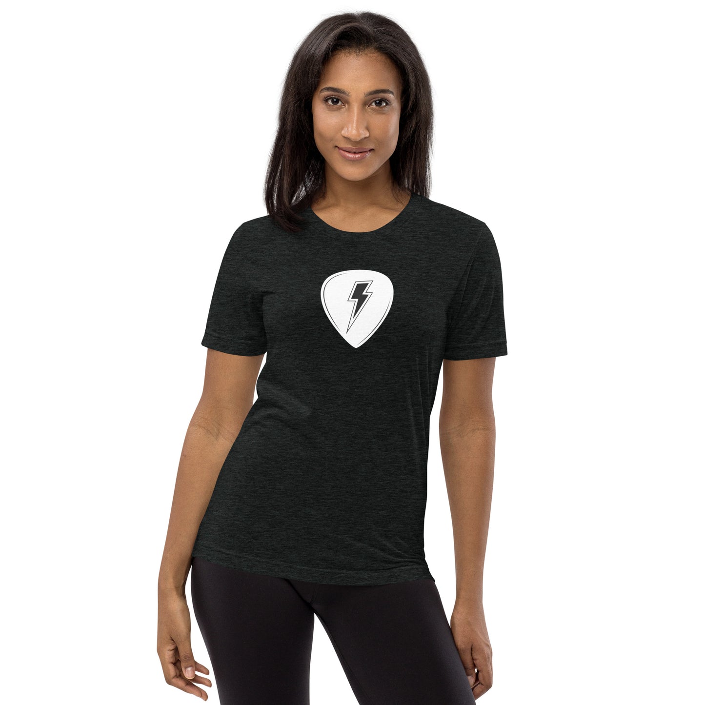 Lightning Guitar Pick Short Sleeve T-Shirt