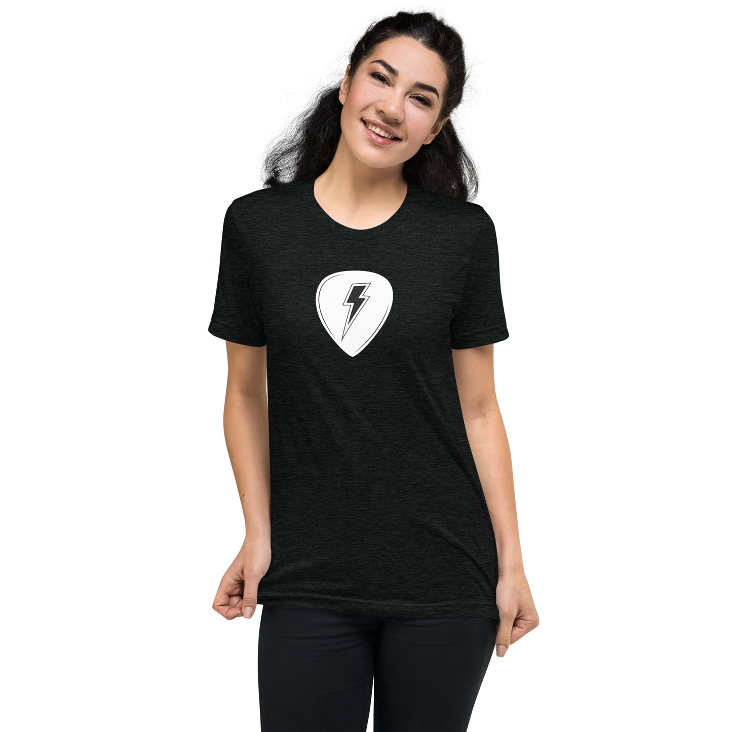 Lightning Guitar Pick Short Sleeve T-Shirt