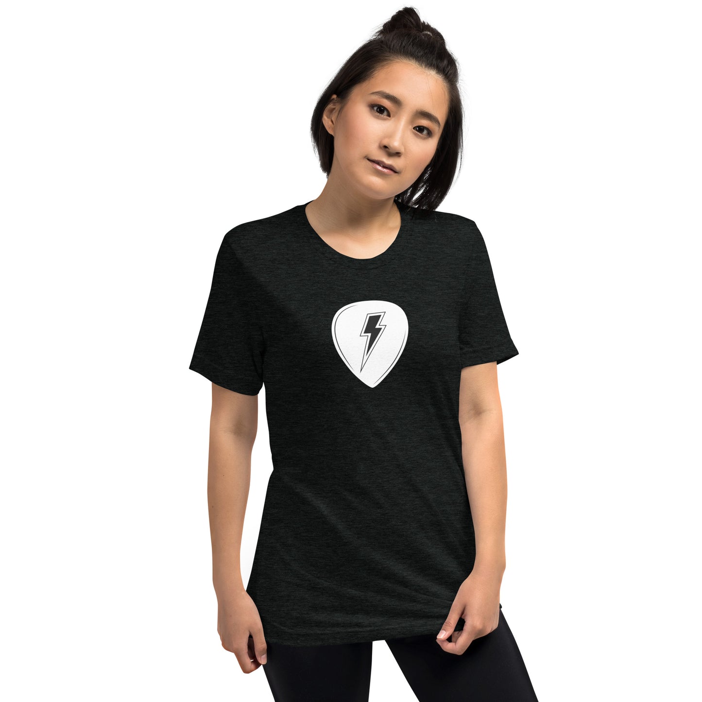 Lightning Guitar Pick Short Sleeve T-Shirt