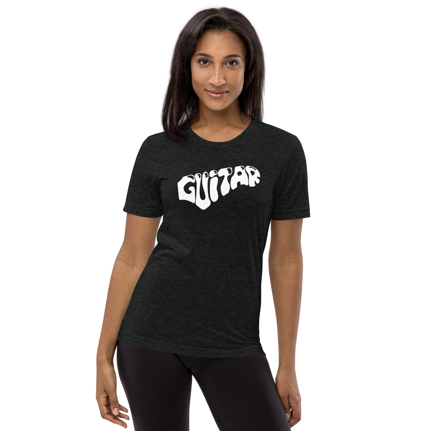 Guitar Word Short Sleeve T-Shirt