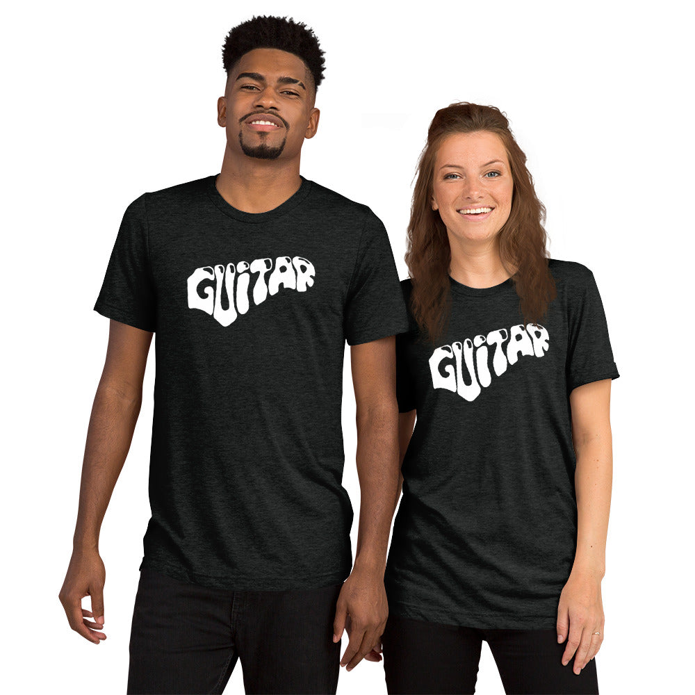 Guitar Word Short Sleeve T-Shirt