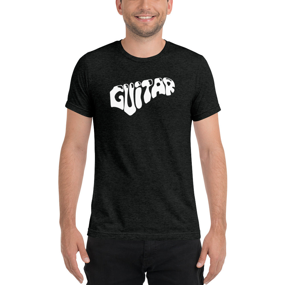 Guitar Word Short Sleeve T-Shirt