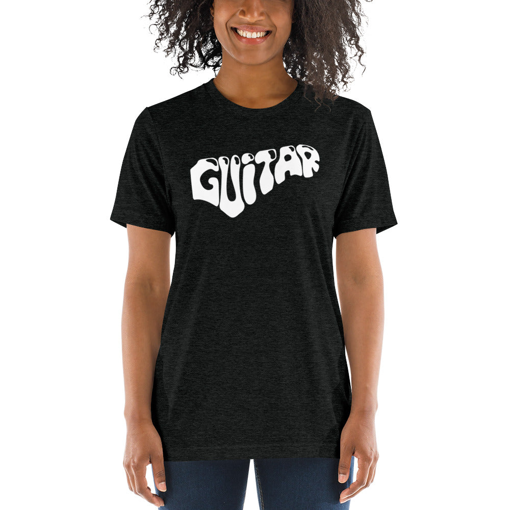 Guitar Word Short Sleeve T-Shirt