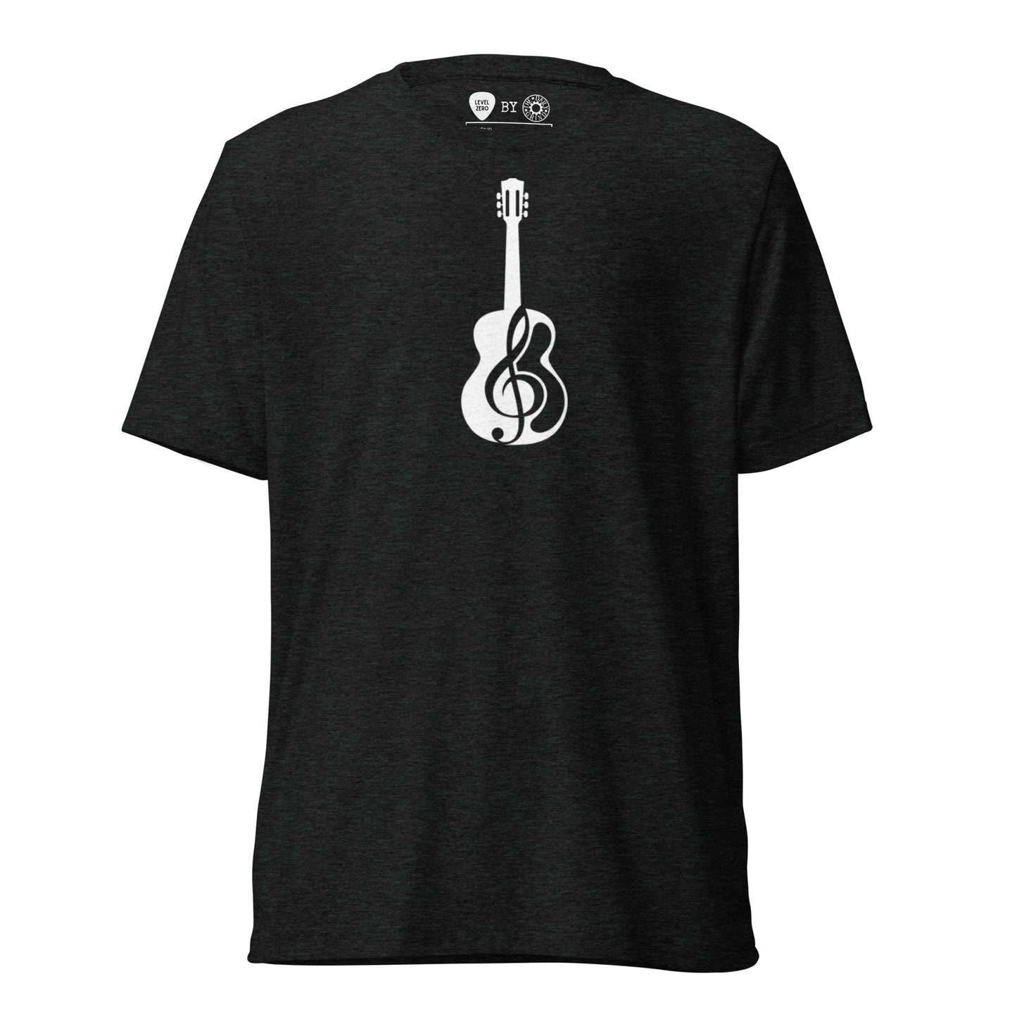 Music Note Guitar Short Sleeve T-Shirt