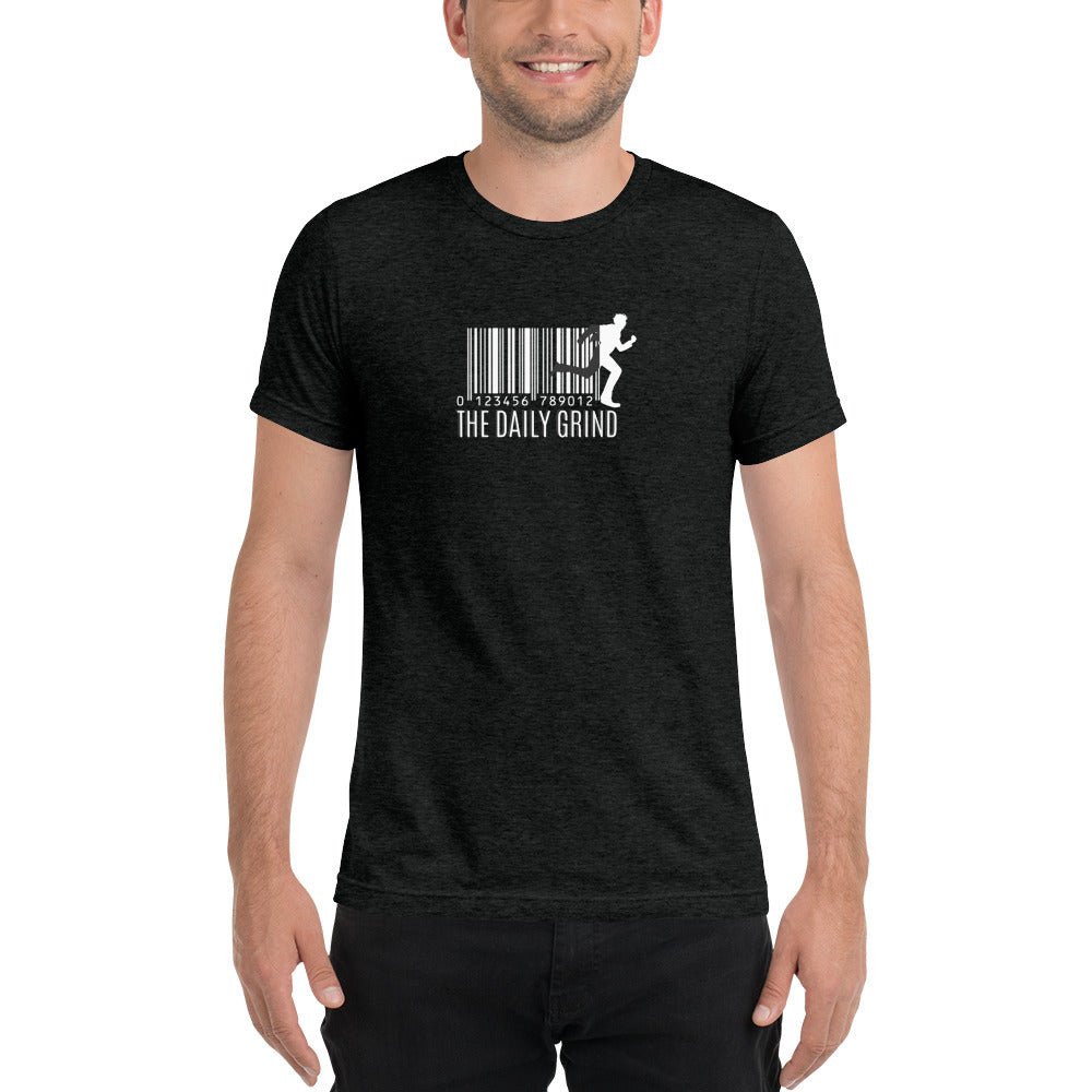 The Daily Grind Barcode Short Sleeve T-Shirt