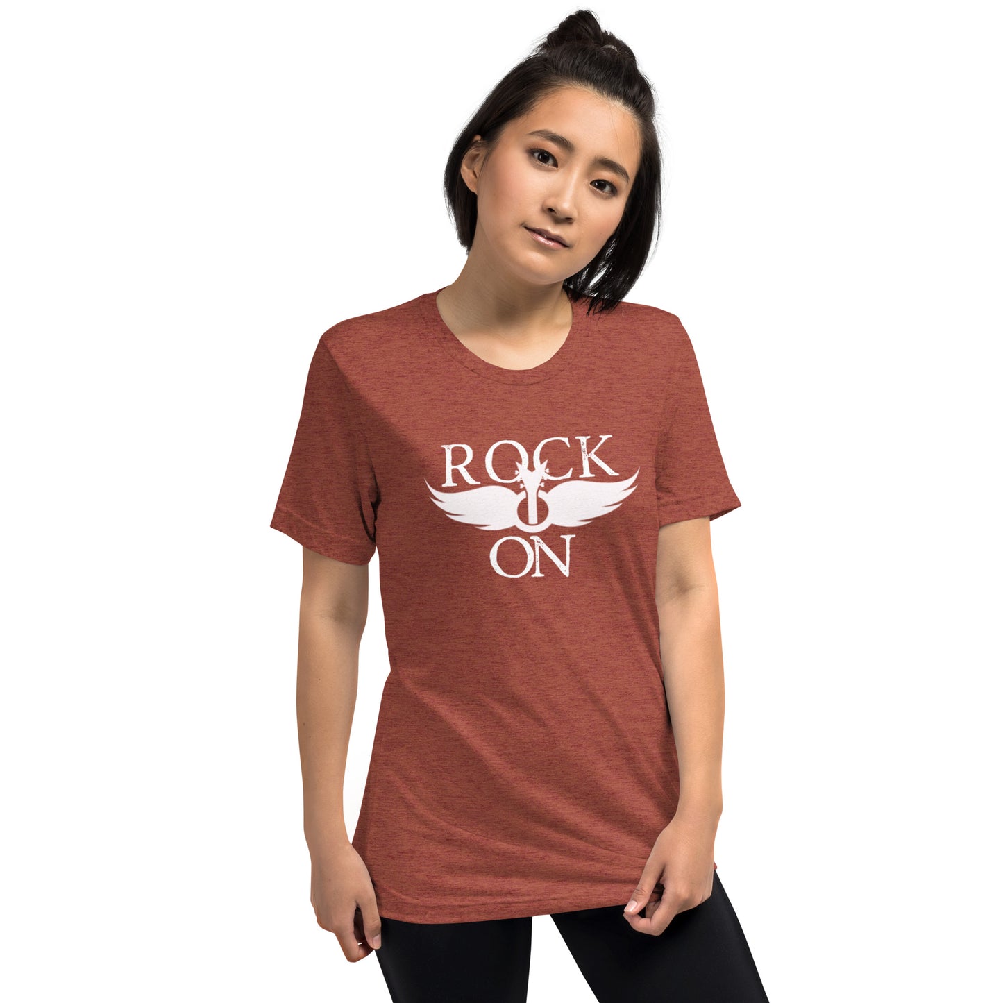 Rock On Guitar Wings Short Sleeve T-Shirt