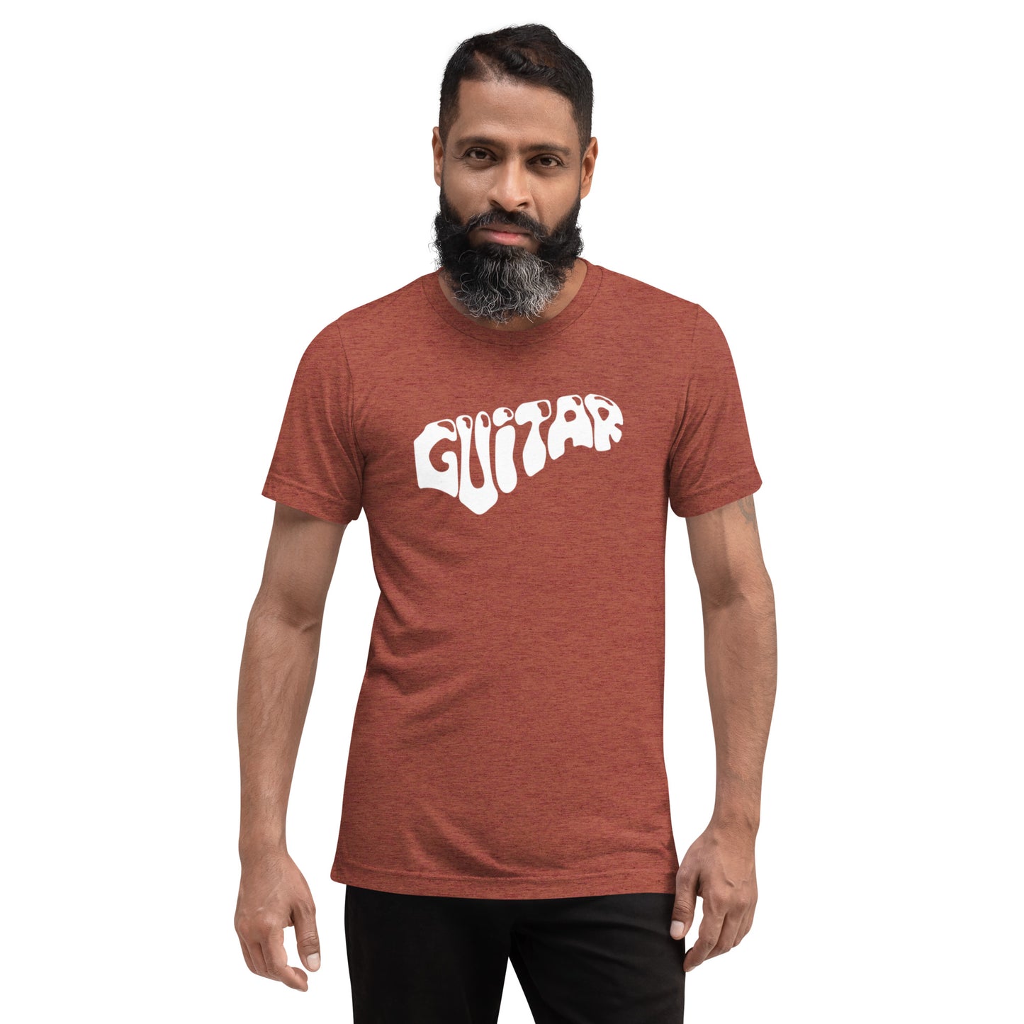 Guitar Word Short Sleeve T-Shirt