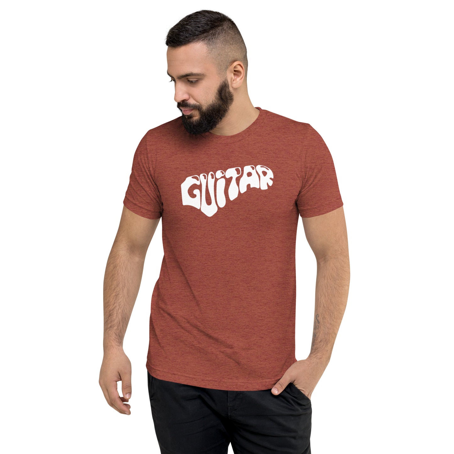 Guitar Word Short Sleeve T-Shirt