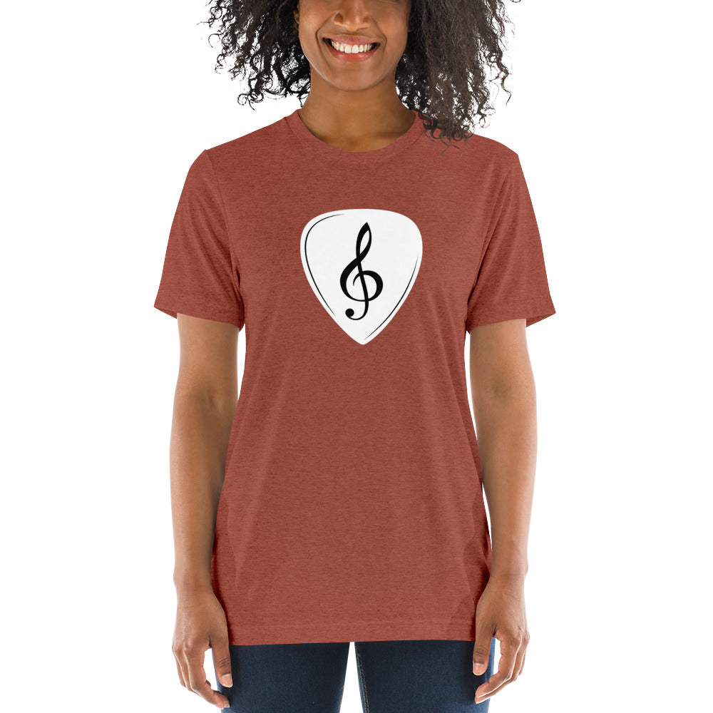 Guitar Pick Music Note Short Sleeve T-Shirt