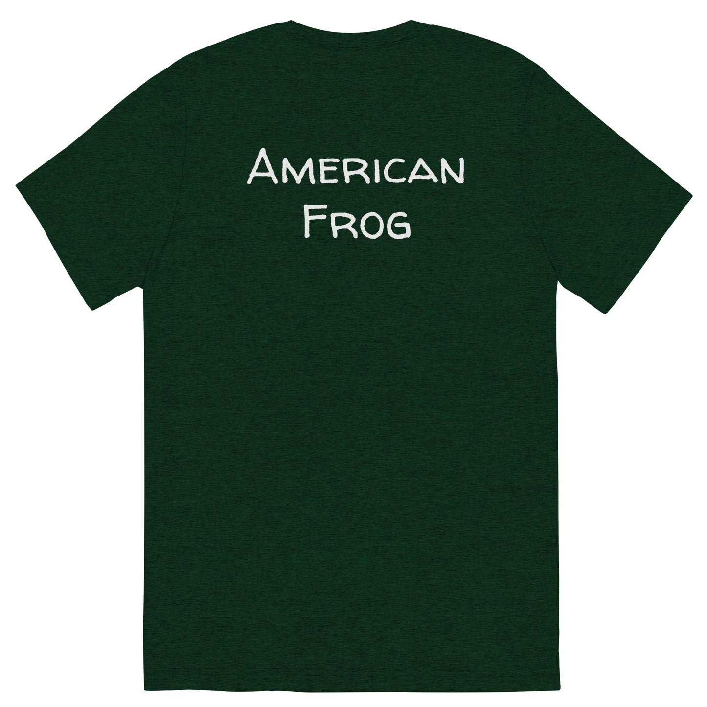 American Frog in Black Short Sleeve T-Shirt