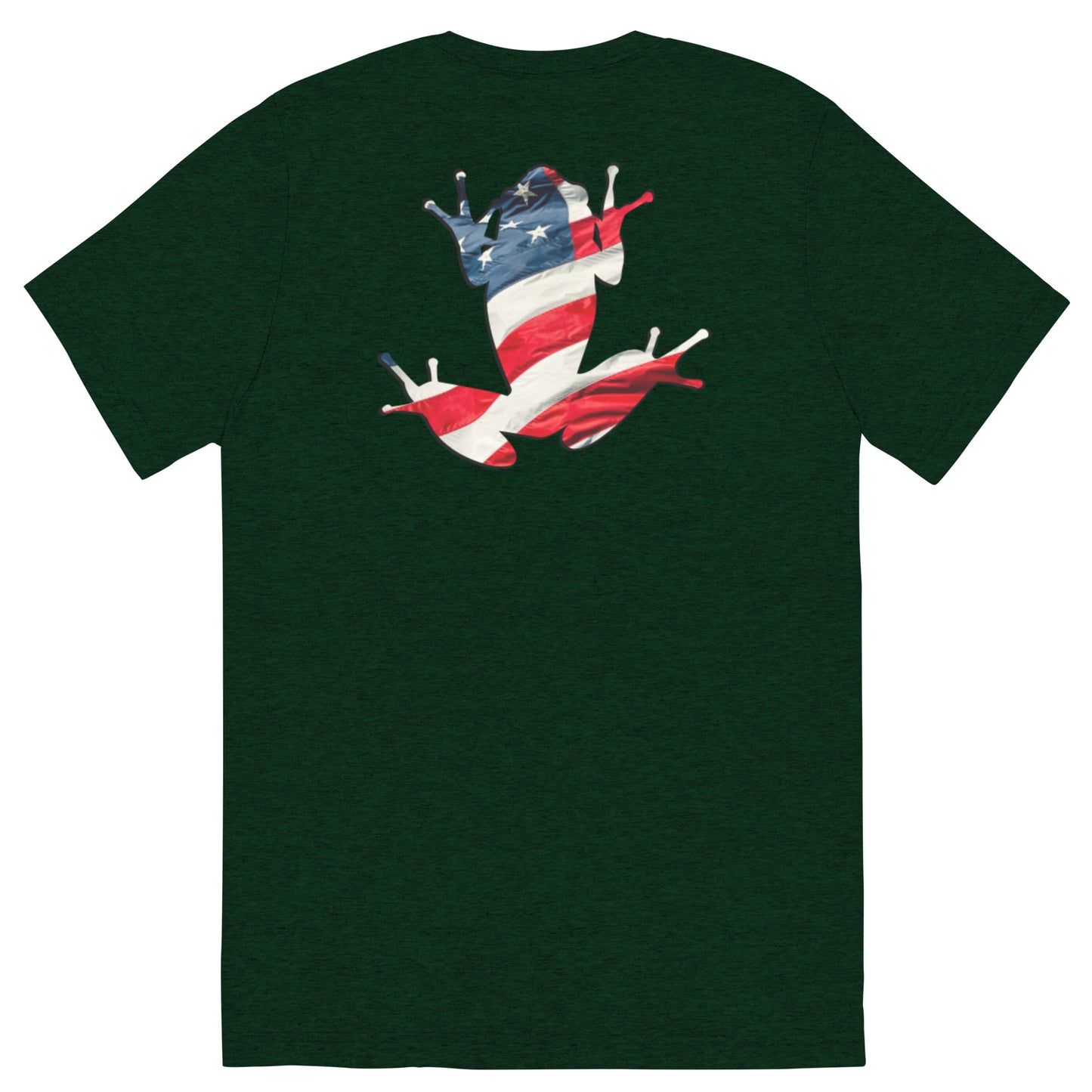 American Frog in Forest Green Short Sleeve T-Shrt