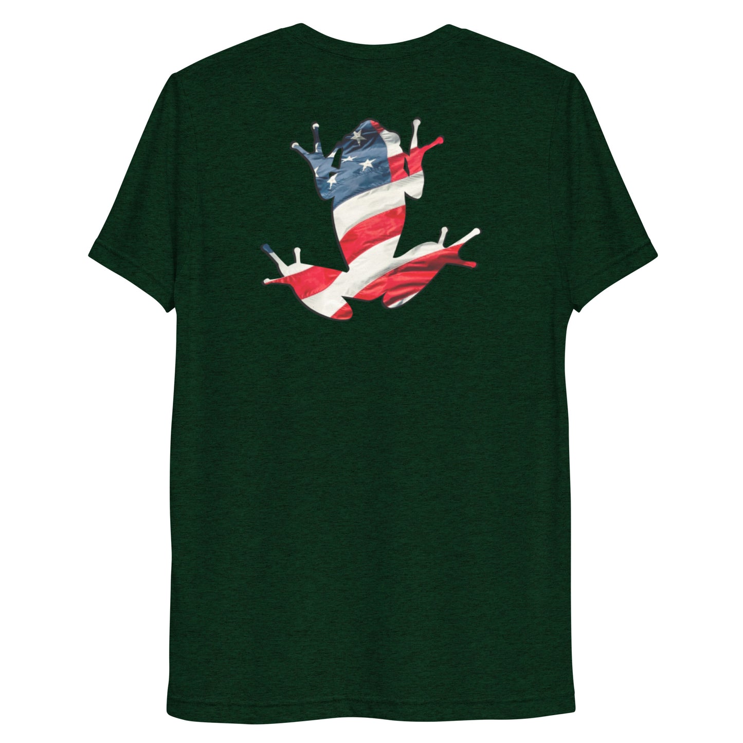 American Frog in Forest Green Short Sleeve T-Shrt